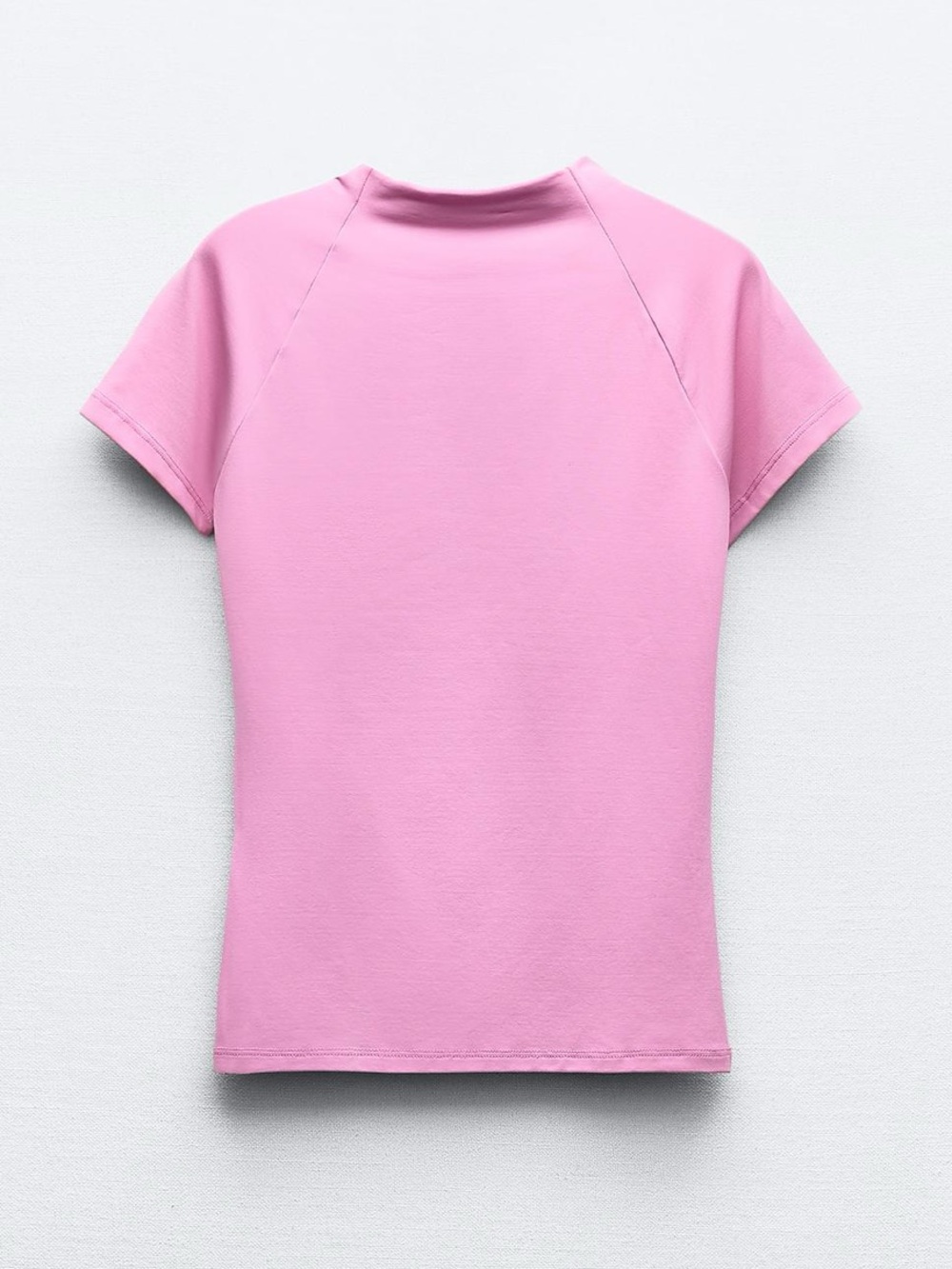 Zara- Short Sleeve Raglan Crewneck Tee